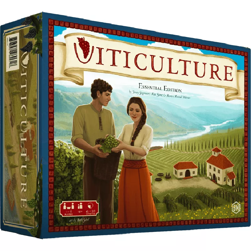 Viticulture Edition Essentielle | Stonemaier Games | Jeu De Société Stratégique | En