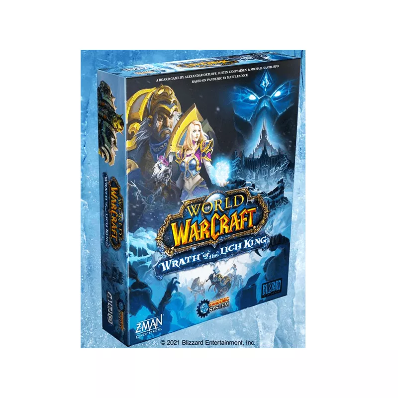 World Of Warcraft Wrath Of The Lich King | Z-Man Games | Jeu De Société Stratégique | En