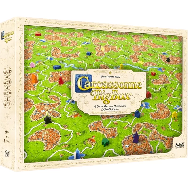 Carcassonne Big Box | Z-Man Games | Familie Bordspel | En