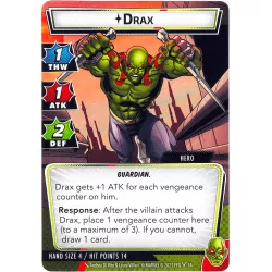 Marvel Champions Le Jeu De Cartes Paquet Héros Drax | Fantasy Flight Games | Jeu De Cartes | En