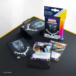 Marvel Champions Art Sleeves Black Panther (50+1 Sleeves)