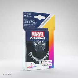 Marvel Champions Art Sleeves Black Panther (50+1 Sleeves)