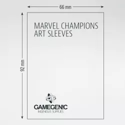 Marvel Champions Art Sleeves Black Panther (50+1 Sleeves)