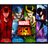 Marvel Dice Throne Scarlet Witch Vs Thor Vs Loki Vs Spider-Man | USAopoly | Jeu De Société De Combat | En