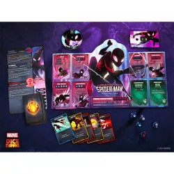 Marvel Dice Throne Scarlet Witch Vs Thor Vs Loki Vs Spider-Man | USAopoly | Jeu De Société De Combat | En