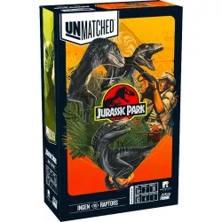 Unmatched Jurassic Park InGen Vs. Raptors | Restoration Games | Battle Board Game | En