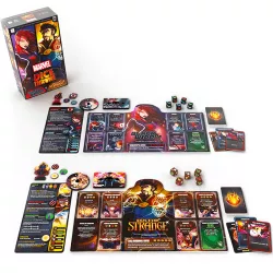 Marvel Dice Throne Black Widow Vs Doctor Strange | USAopoly | Kampfbrettspiel | En