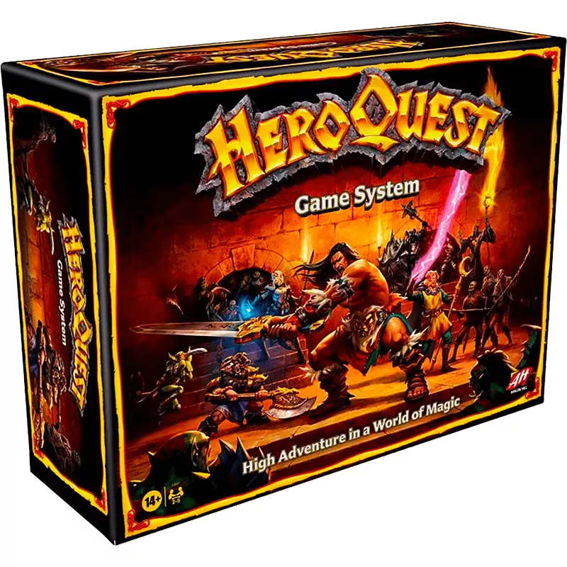 HeroQuest | Hasbro | Abenteuer-Brettspiel | En