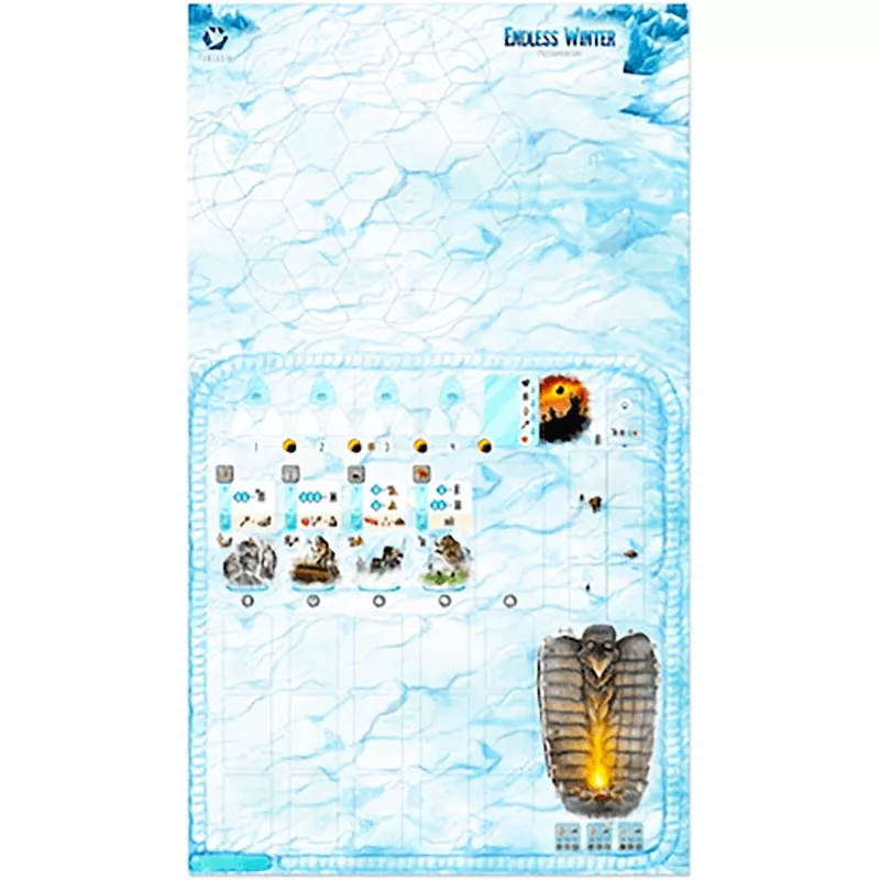 Endless Winter Paleoamericans Grand tapis de jeu