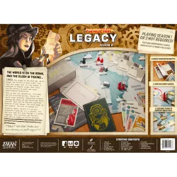 Pandemic Legacy Season 0 | Z-Man Games | Jeu De Société Coopératif | Nl