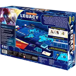 Pandemic Legacy Saison 1 Blue Edition | Z-Man Games | Jeu De Société Coopératif | En