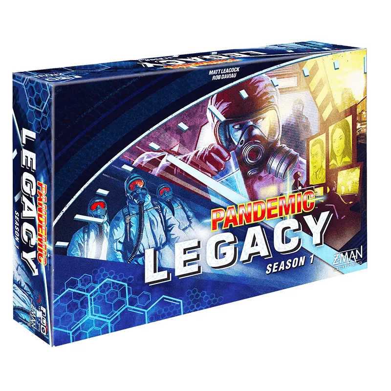 Pandemic Legacy Season 1 Blue Edition | Z-Man Games | Coöperatief Bordspel | En