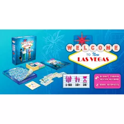 Welcome To New Las Vegas | Blue Cocker Games | Jeu De Société Familial | En Fr