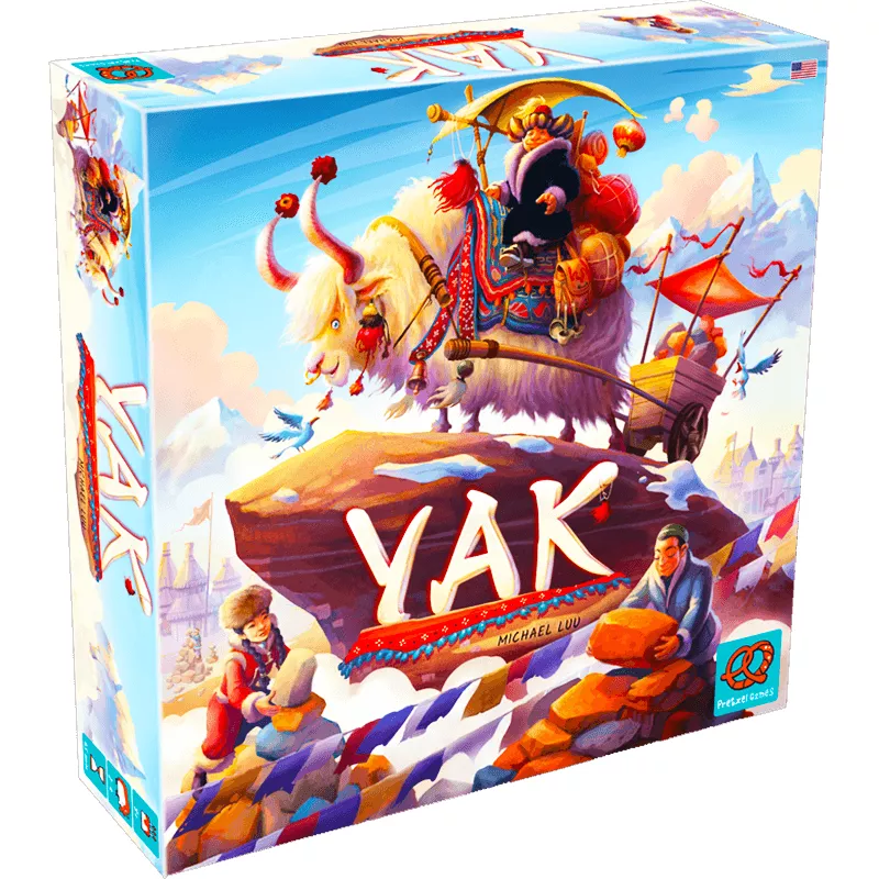 Yak | Pretzel Games | Familien-Brettspiel | Nl Fr