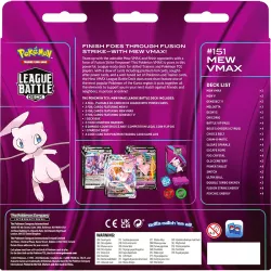 Pokémon Trading Card Game Mew VMax League Battle Deck En