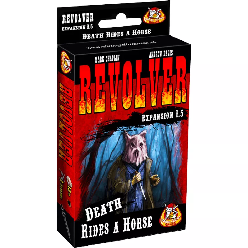 Revolver Expansion 1.5 Death Rides A Horse | White Goblin Games | Jeu De Cartes | En