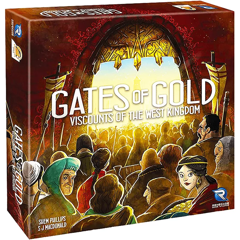 Viscounts Of The West Kingdom Gates Of Gold | Renegade Game Studios | Strategie-Brettspiel | En