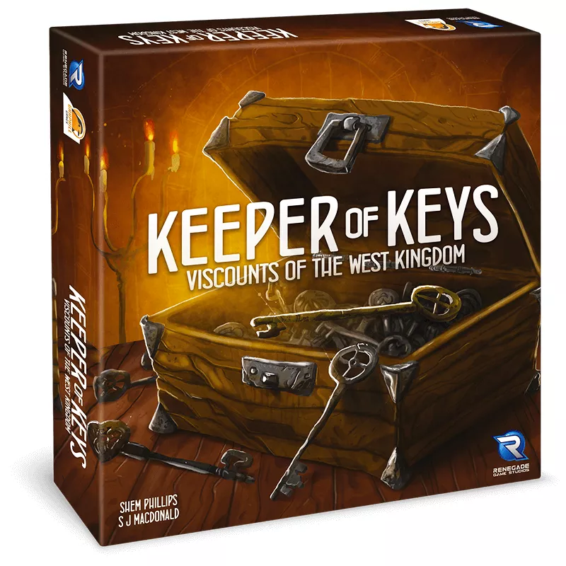 Viscounts Of The West Kingdom Keeper Of Keys | Renegade Game Studios | Jeu De Société Stratégique | En
