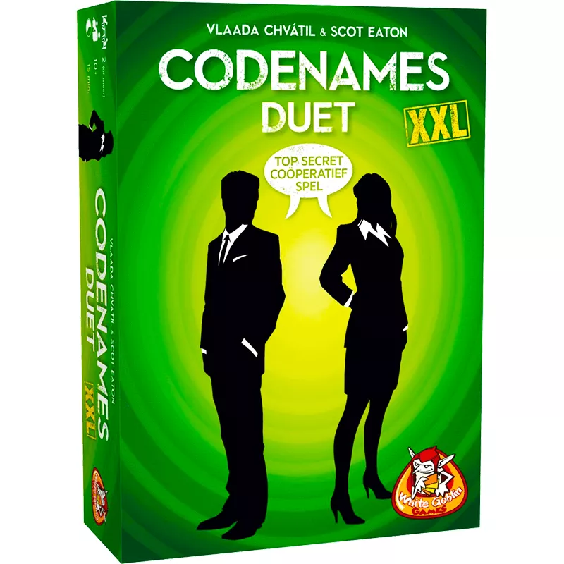 Codenames Duet XXL | White Goblin Games | Family Board Game | Nl