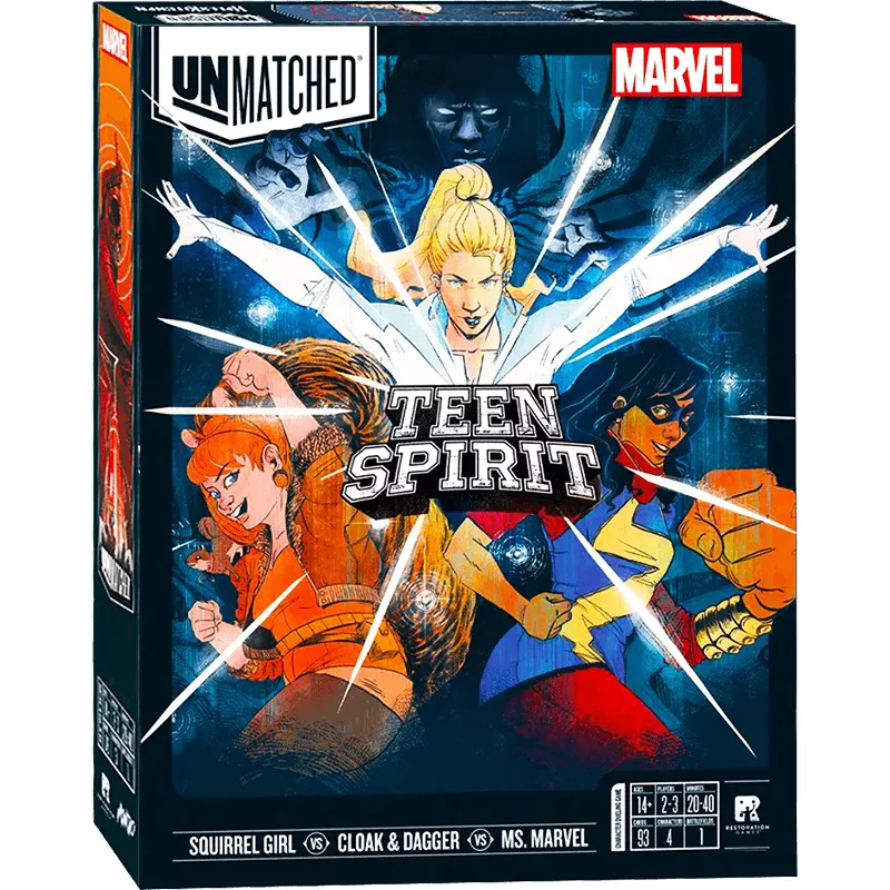 Unmatched Marvel Teen Spirit | Restoration Games | Vecht Bordspel | En