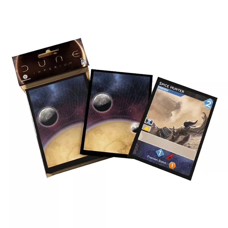 Dune Imperium Premium Card Sleeves Arrakis 75 Pcs | Dire Wolf