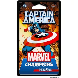 Marvel Champions Le Jeu De Cartes Paquet Héros Captain America | Fantasy Flight Games | Jeu De Cartes | En