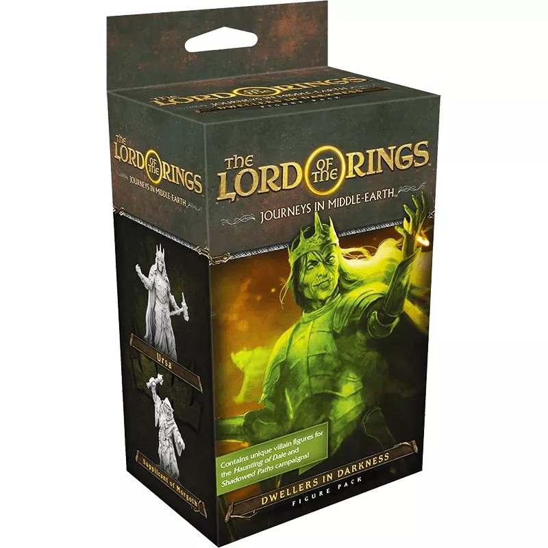 The Lord Of The Rings Journeys In Middle-Earth Dwellers In Darkness Figure Pack | Fantasy Flight Games | Cooperative Board Game