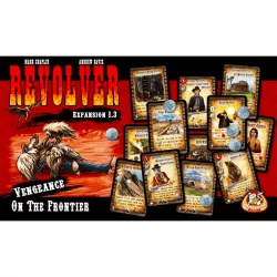 Revolver Expansion 1.3 Vengeance On The Frontier | White Goblin Games | Card Game | En