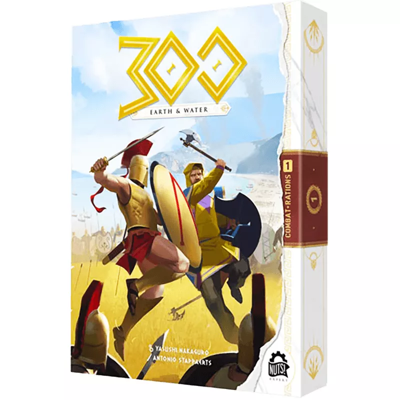 300 La Terre Et L'Eau | Geronimo Games | Jeu De Société De Combat | Nl