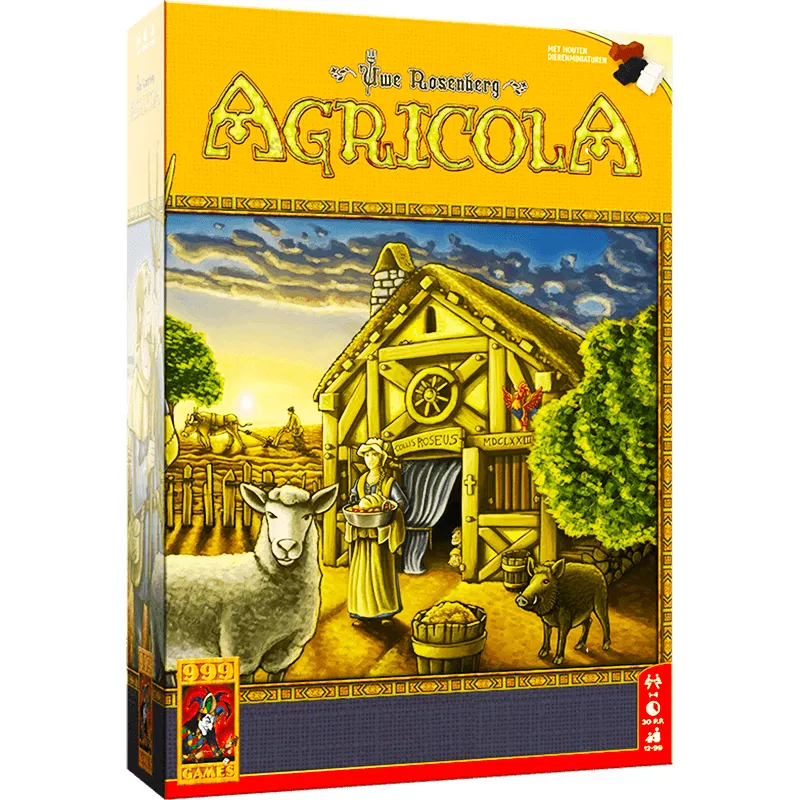 Agricola | 999 Games | Strategy Board Game | Nl