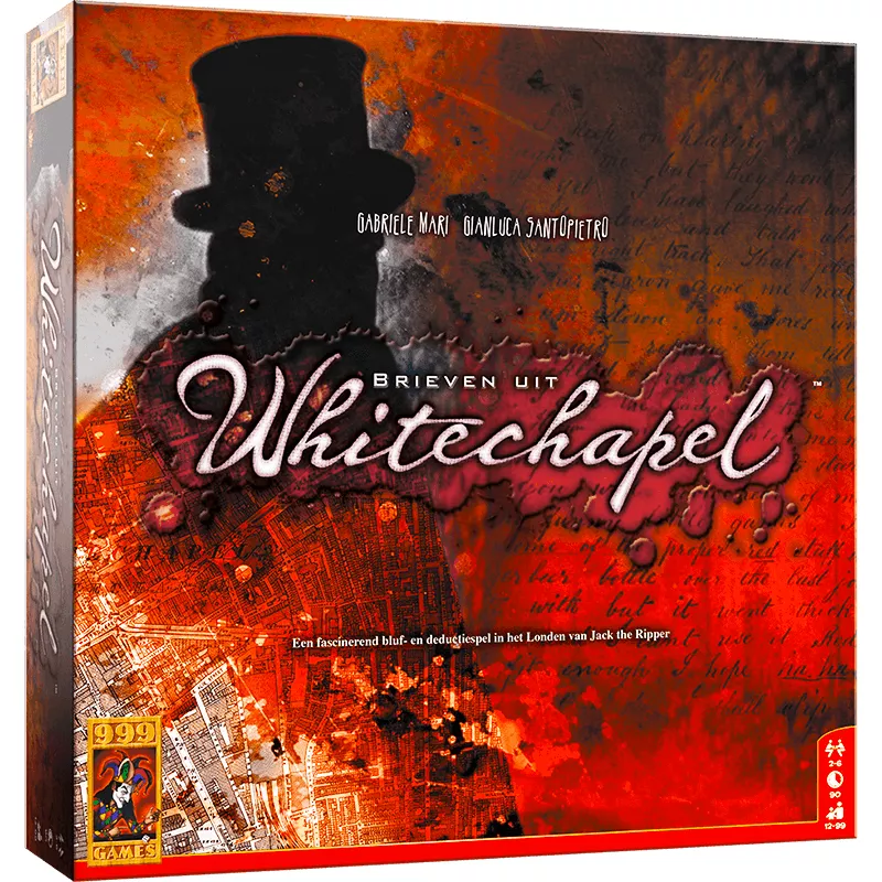 Letters From Whitechapel | 999 Games | Strategy Board Game | Nl