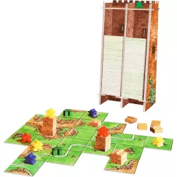 Carcassonne La Tour Extension 4 | 999 Games | Jeu De Société Familial | Nl