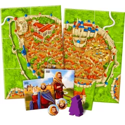 Carcassonne Comte, Roi & Brigand Extension 6 | 999 Games | Jeu De Société Familial | Nl