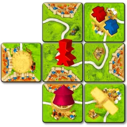 Carcassonne Tous En Piste ! Extension 10 | 999 Games | Jeu De Société Familial | Nl