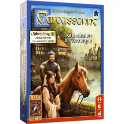 Carcassonne Wirtshäuser Und Kathedralen Erweiterung 1 | 999 Games | Familien-Brettspiel | Nl