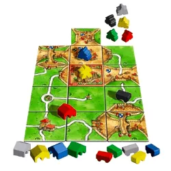 Carcassonne Inns & Cathedrals Expansion 1 | 999 Games | Family Board Game | Nl