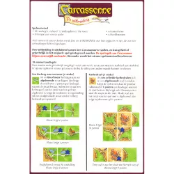 Carcassonne Kathedralen & Herbergen Uitbreiding 1 | 999 Games | Familie Bordspel | Nl