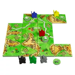 Carcassonne Moutons Et Collines Extension 9 | 999 Games | Jeu De Société Familial | Nl