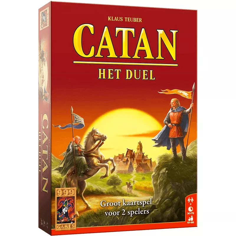 CATAN Das Duell | 999 Games | Familien-Brettspiel | Nl
