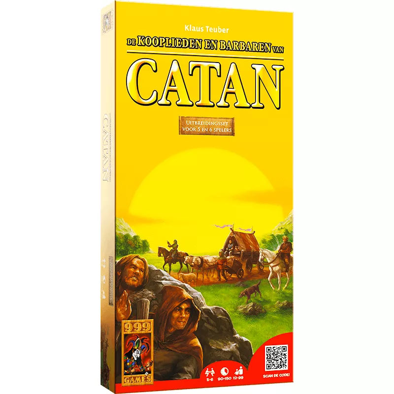 CATAN Barbares Et Marchands Extension 5/6 Joueurs | 999 Games | Jeu De Société Familial | Nl