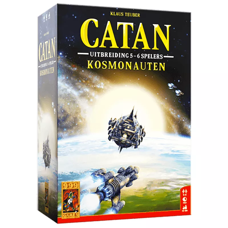 CATAN Sternenfahrer Ergänzung 5/6 Spieler | 999 Games | Familien-Brettspiel | Nl