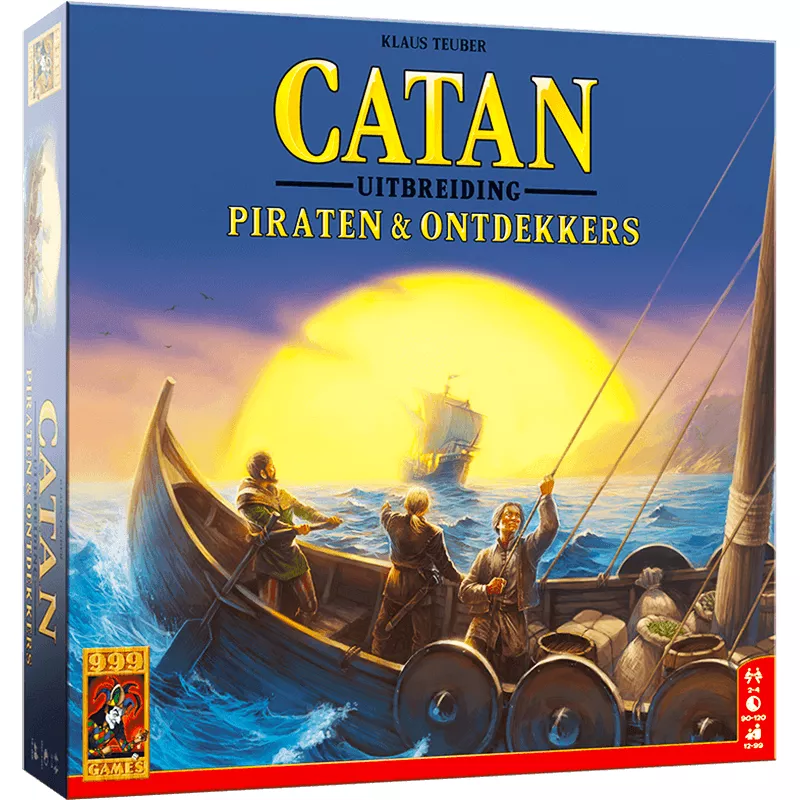 CATAN Explorers & Pirates | 999 Games | Family Board Game | Nl
