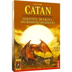 CATAN Trésors, Dragons & Explorateurs | 999 Games | Jeu De Société Familial | Nl
