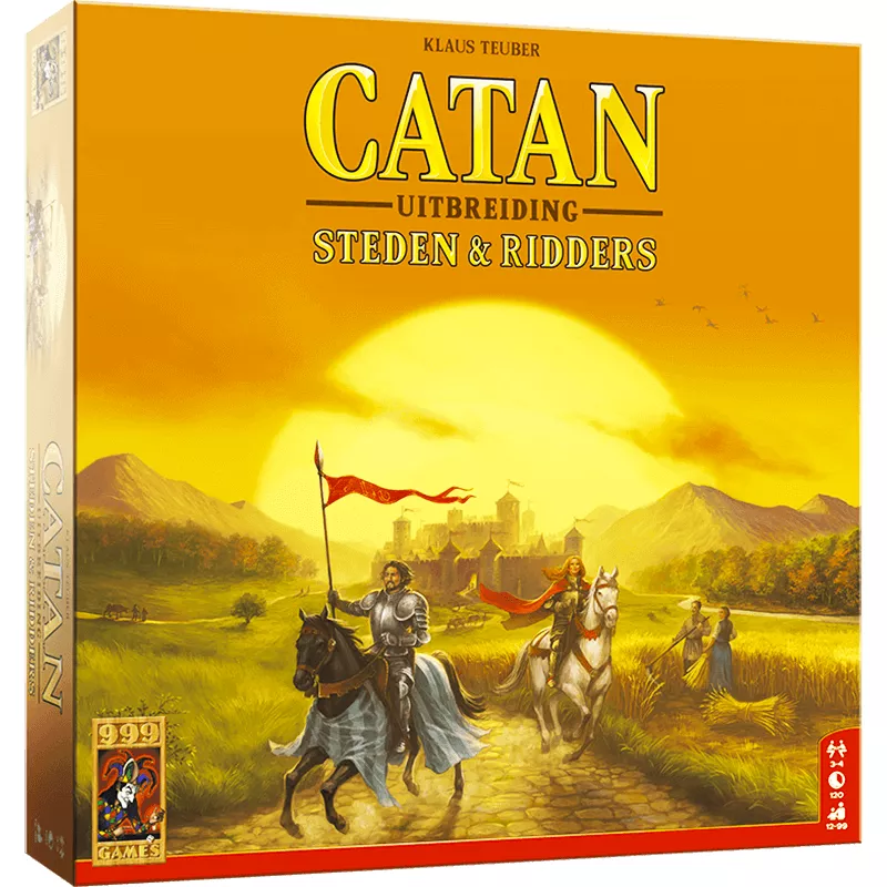 CATAN Cities & Knights | 999 Games | Family Board Game | Nl