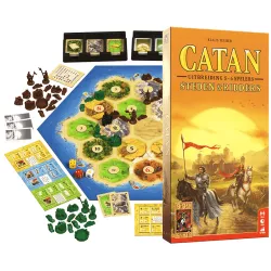 CATAN Steden & Ridders Uitbreiding 5/6 Spelers | 999 Games | Familie Bordspel | Nl