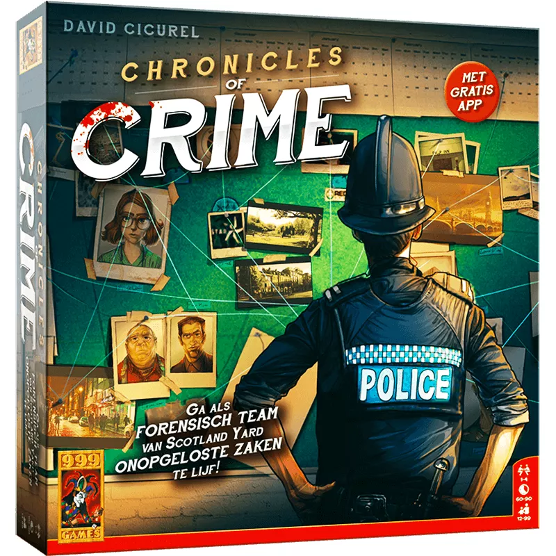 Chronicles Of Crime | 999 Games |  Jeu De Société Coopératif | Nl