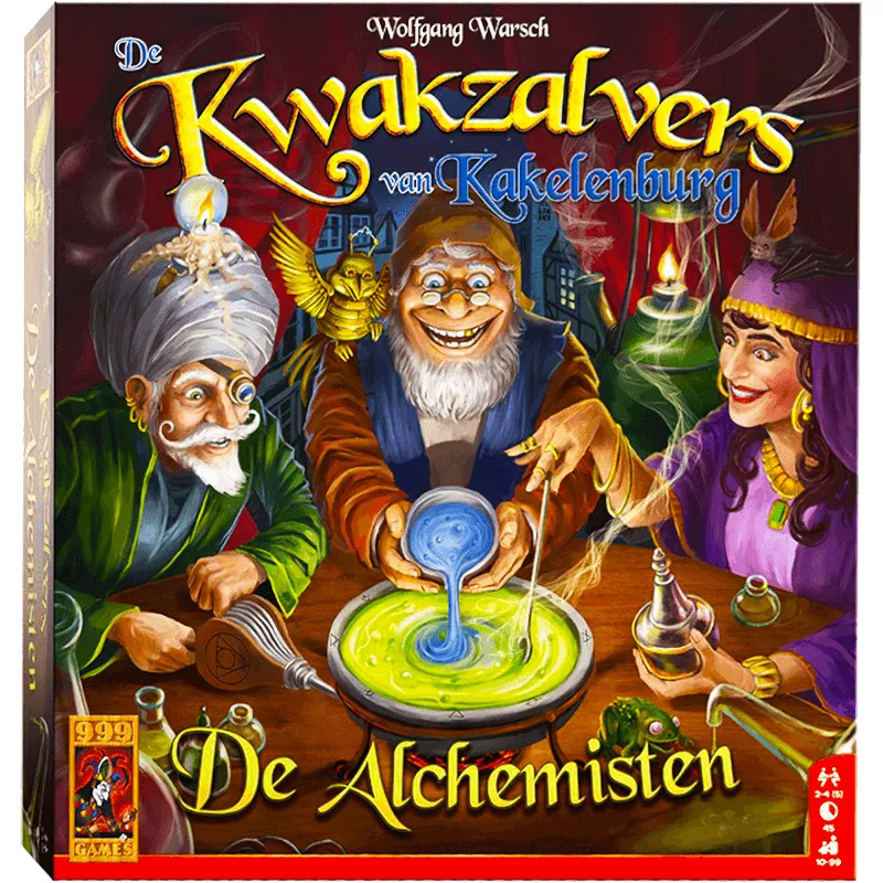 The Quacks Of Quedlinburg The Alchemists | 999 Games | Family Board Game | Nl