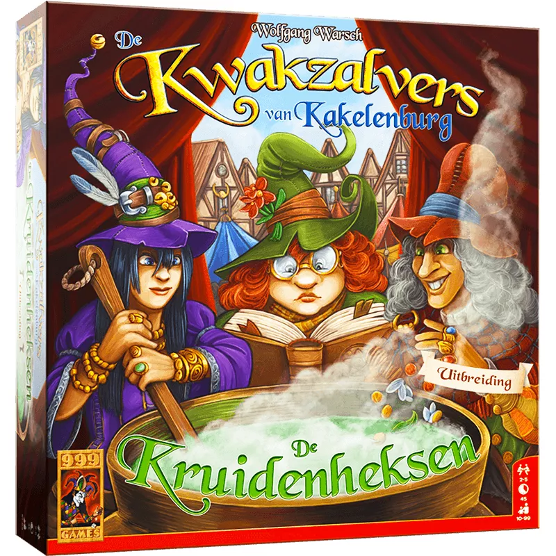 Die Quacksalber Von Quedlinburg Die Kräuterhexen | 999 Games | Familien-Brettspiel | Nl