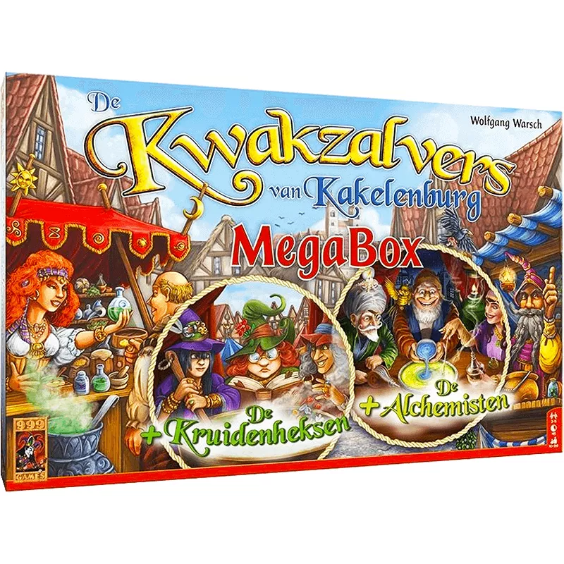 Die Quacksalber Von Quedlinburg MegaBox | 999 Games | Familien-Brettspiel | Nl