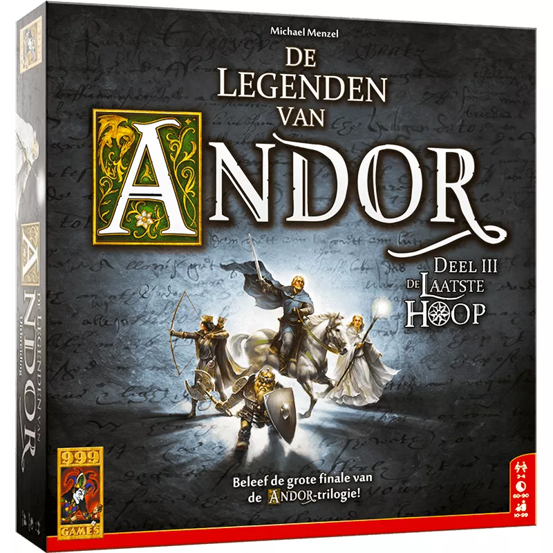 Andor Le Dernier Espoir | 999 Games | Jeu De Société Coopératif | Nl